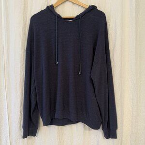Cloud Ten Unisex Navy Blue Pullover Hoodie Large